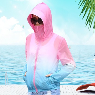  new summer sun protection clothing female all-match short thin breathable loose coat Korean beach wear cardigan tide